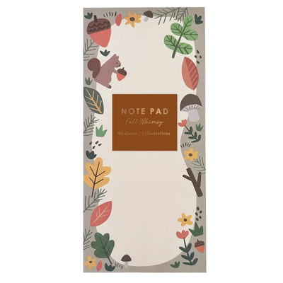 Fall Whimsy Notepad