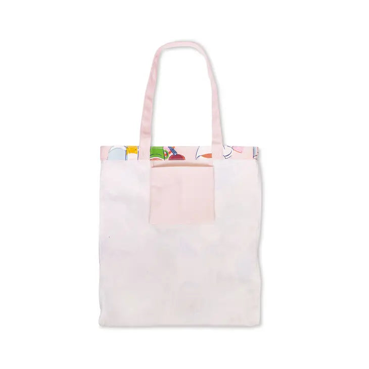 CANVAS BOOK TOTE - RISE AND SHINE