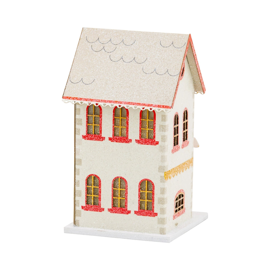 Post Office Valentine's Day Heavyweight Paperboard House