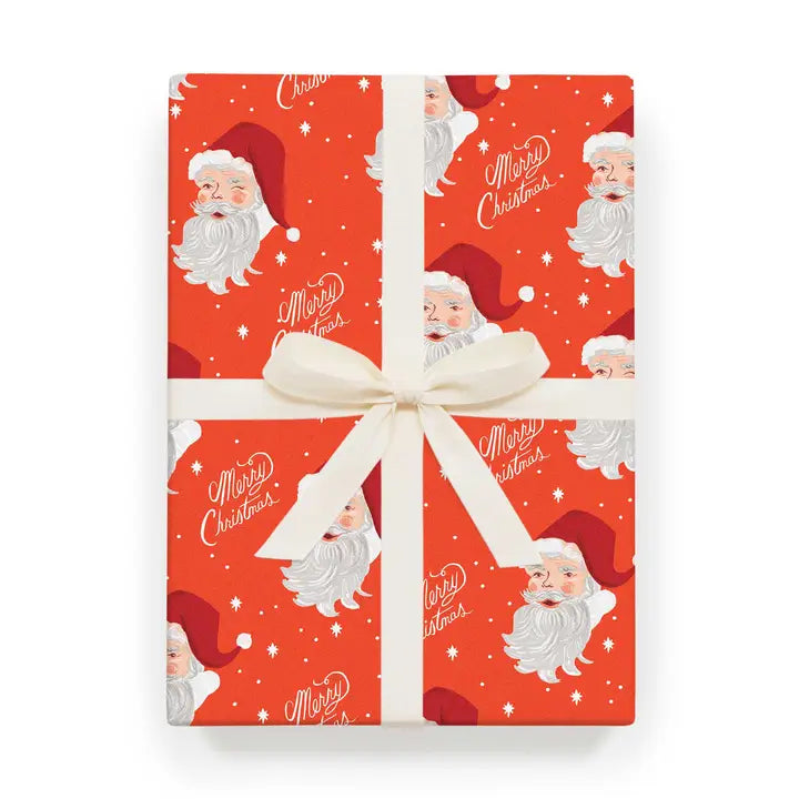 Rifle Paper Co Santa Wrap