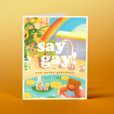 SAY GAY CARD