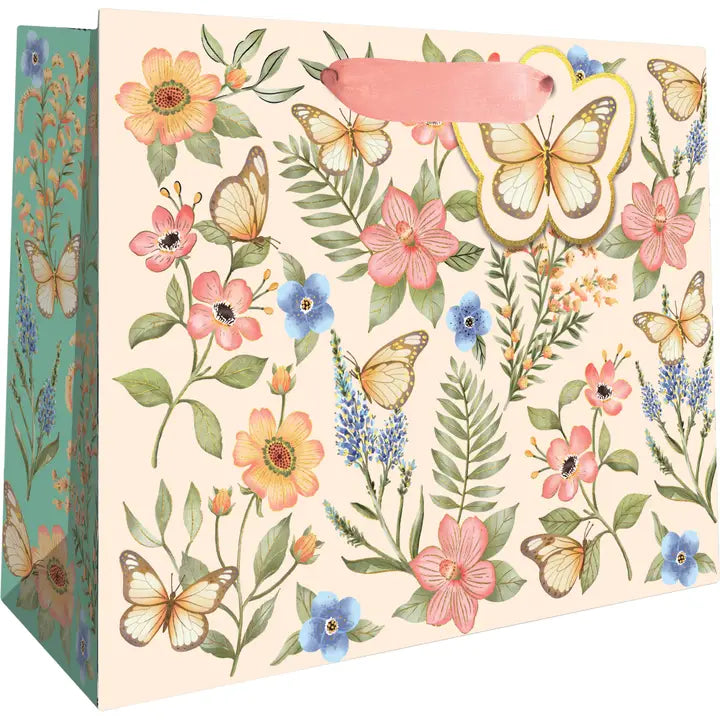 Totes - Medium - Butterfly Floral