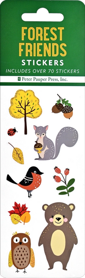 FOREST FRIENDS STICKER SET