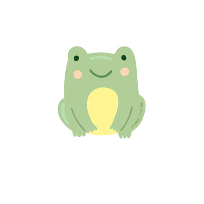 Frog Vinyl Sticker