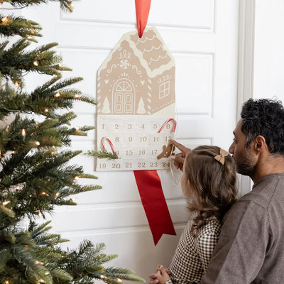 Gingerbread House Canvas Advent