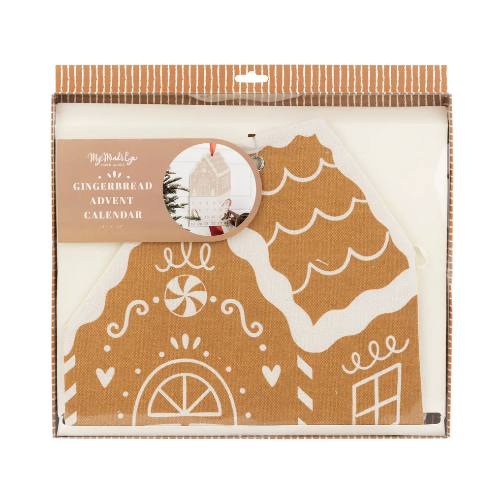 Gingerbread House Canvas Advent