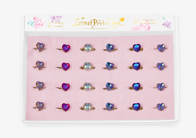 Gem Of My Heart Spinner Rings