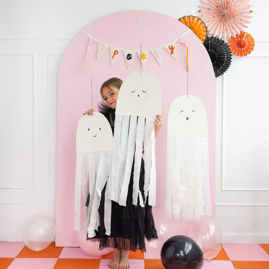 Ghoul Gang Spooky Felt Banner - Final Sale