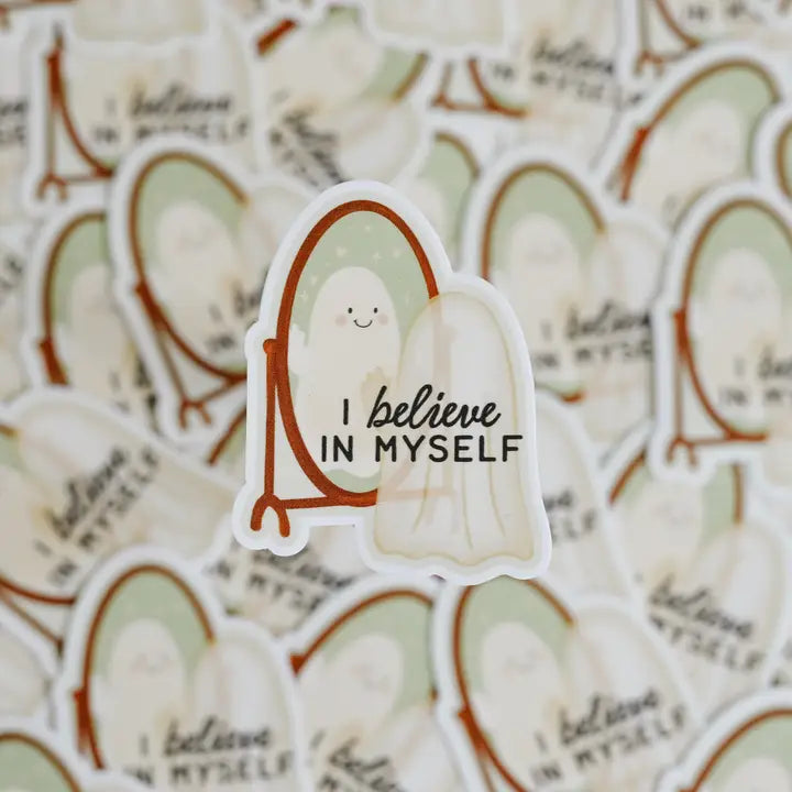 I Believe in Myself Ghost Vinyl Sticker