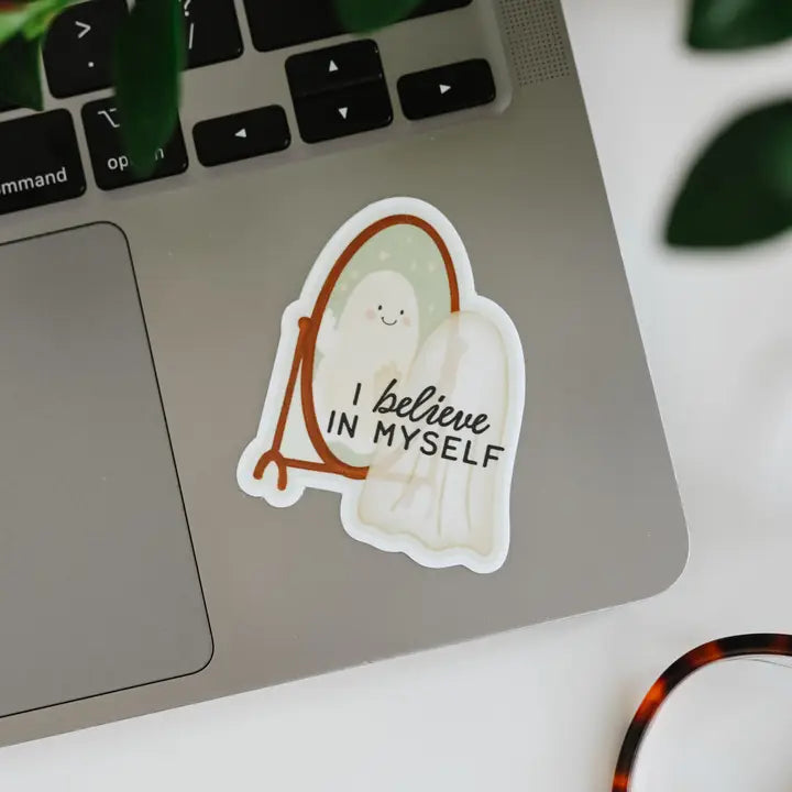 I Believe in Myself Ghost Vinyl Sticker