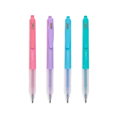 Oh My Glitter!: Retractable Glitter Ink Gel Pens (Set of 4)