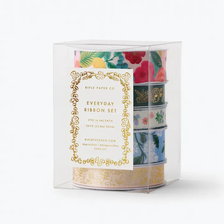 Garden Party Ribbon - Set of 5