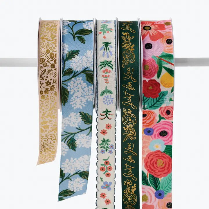 Garden Party Ribbon - Set of 5