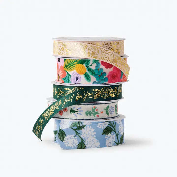 Garden Party Ribbon - Set of 5