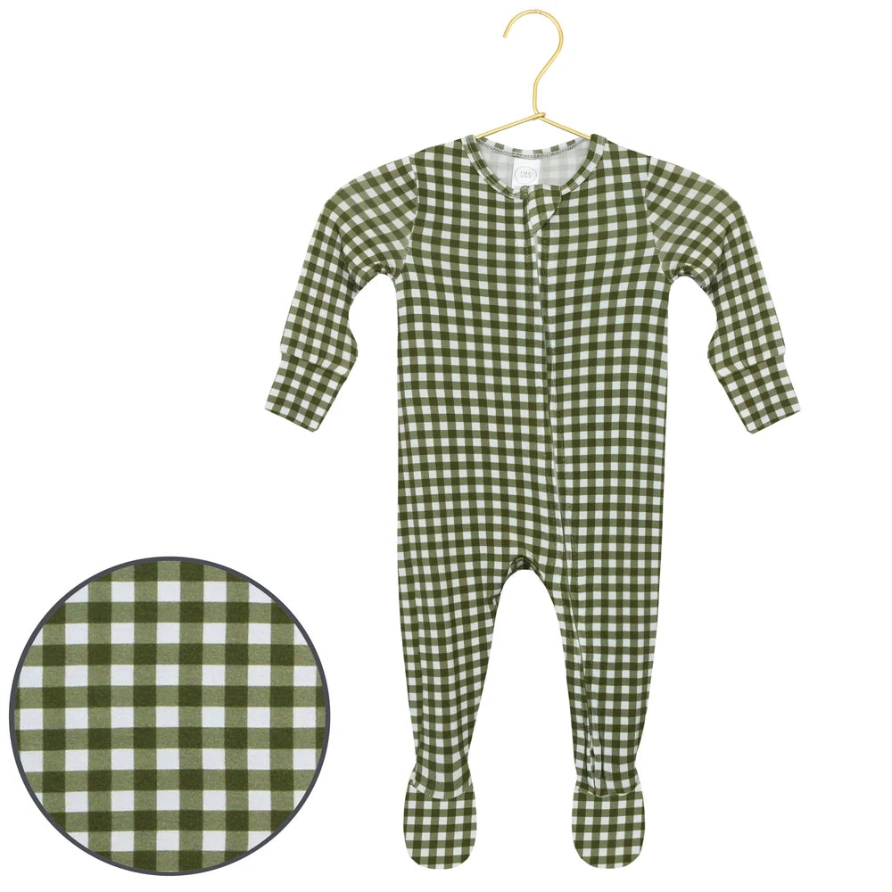 Holiday Zipper Footies - Lou Lou