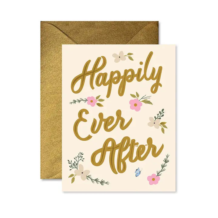 Happily Ever After - Wedding Card