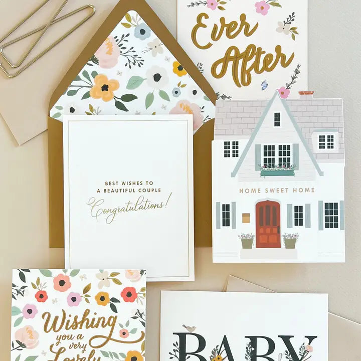 Happily Ever After - Wedding Card