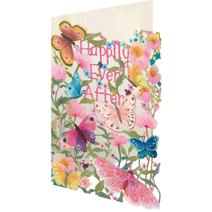 BUTTERFLY BALL WEDDING CARD