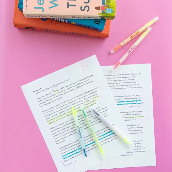 Double Sided Highlighter Set