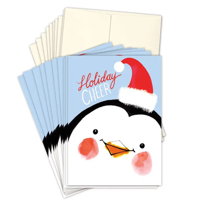 Penguin Boxed Holiday Cards - Set of 10