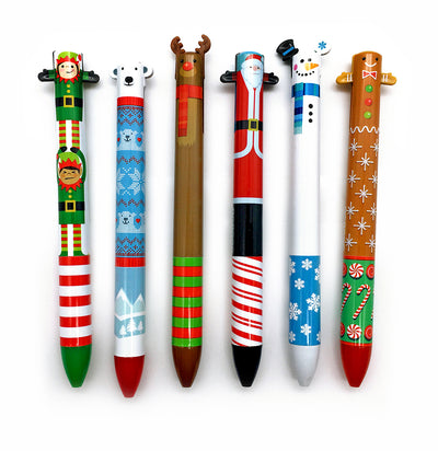Twice as Nice Holiday 2 Color Click Pen