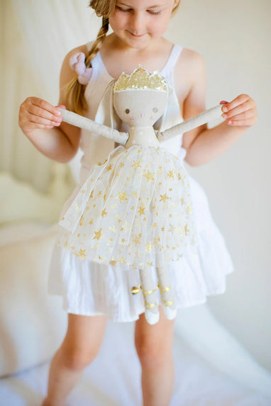 Billie Princess Bunny Doll Gold