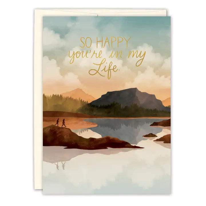 So Happy You're in My Life Anniversary Card