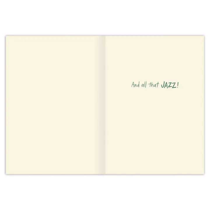 Jazzy Animals Birthday Card