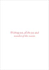 Joy Small Boxed Holiday Cards