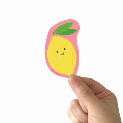 Lemon Vinyl Sticker