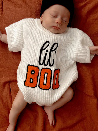 Sweater Romper, Lil Boo - Final Sale