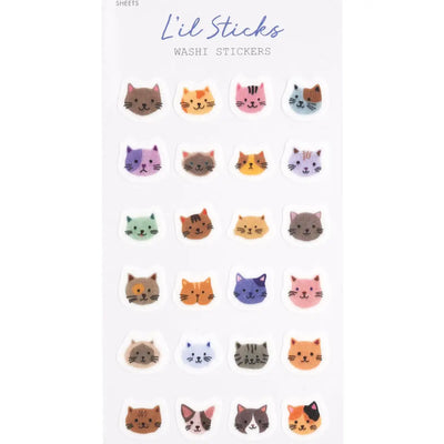 Cats L’Il Sticks Washi Stickers