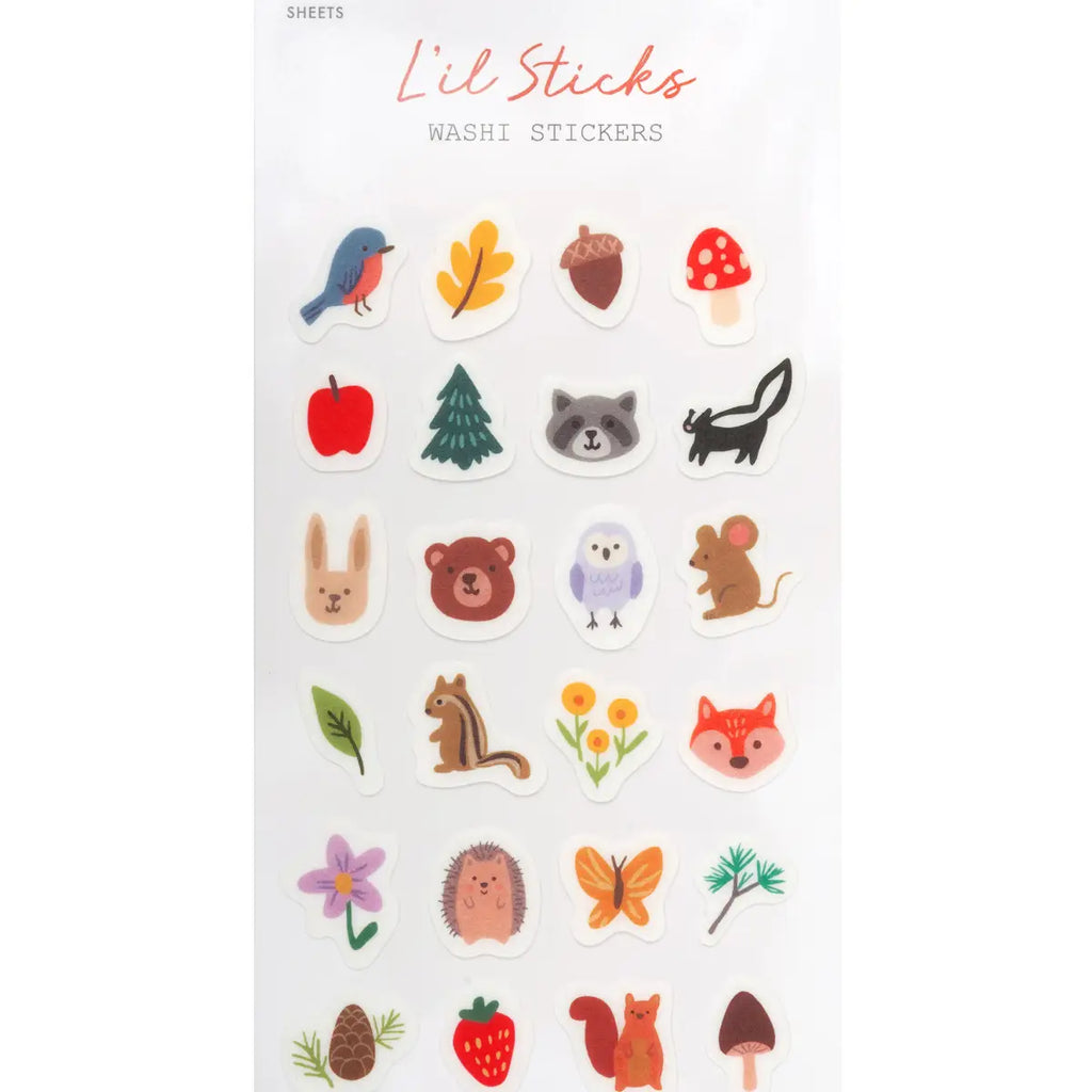 Forest Fun L’Il Sticks Washi Stickers
