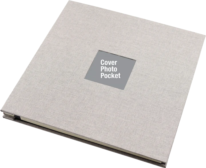 Linen Photo Album (40 Self-Adhesive Pages)