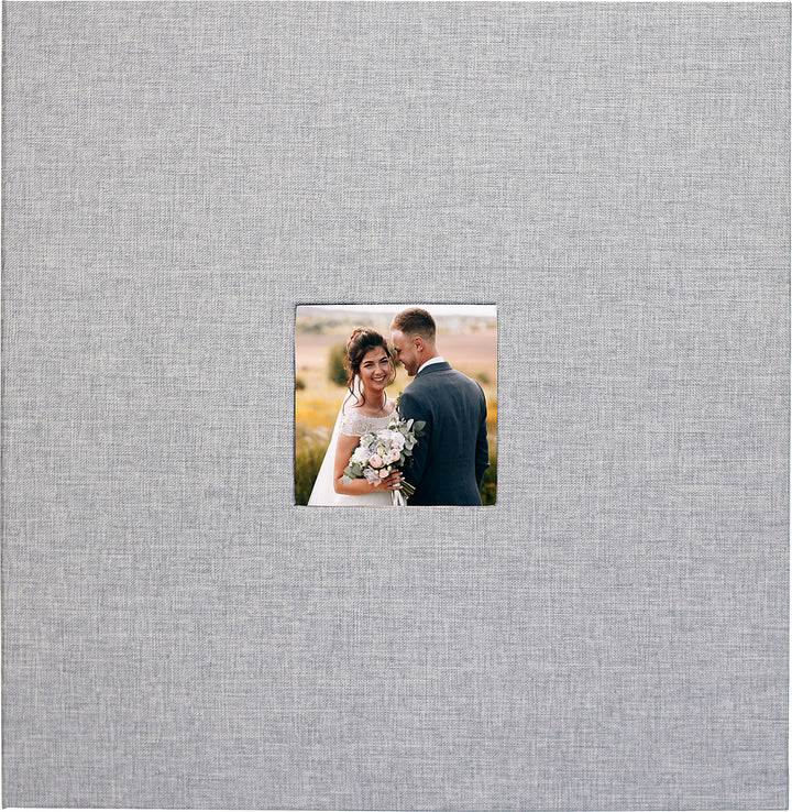 Linen Photo Album (40 Self-Adhesive Pages)