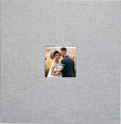 Linen Photo Album (40 Self-Adhesive Pages)