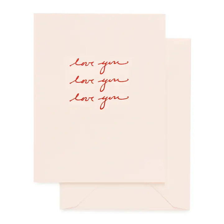 LOVE YOU CARD