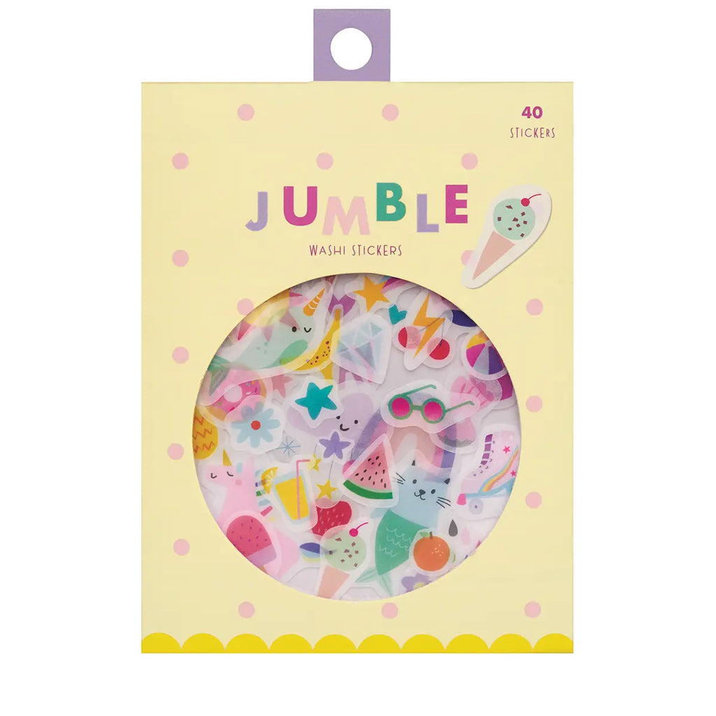Magical Day Jumble Washi Stickers