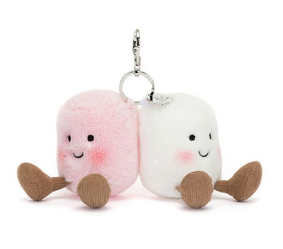 Amuseables Pair of Marshmallows Bag Charm