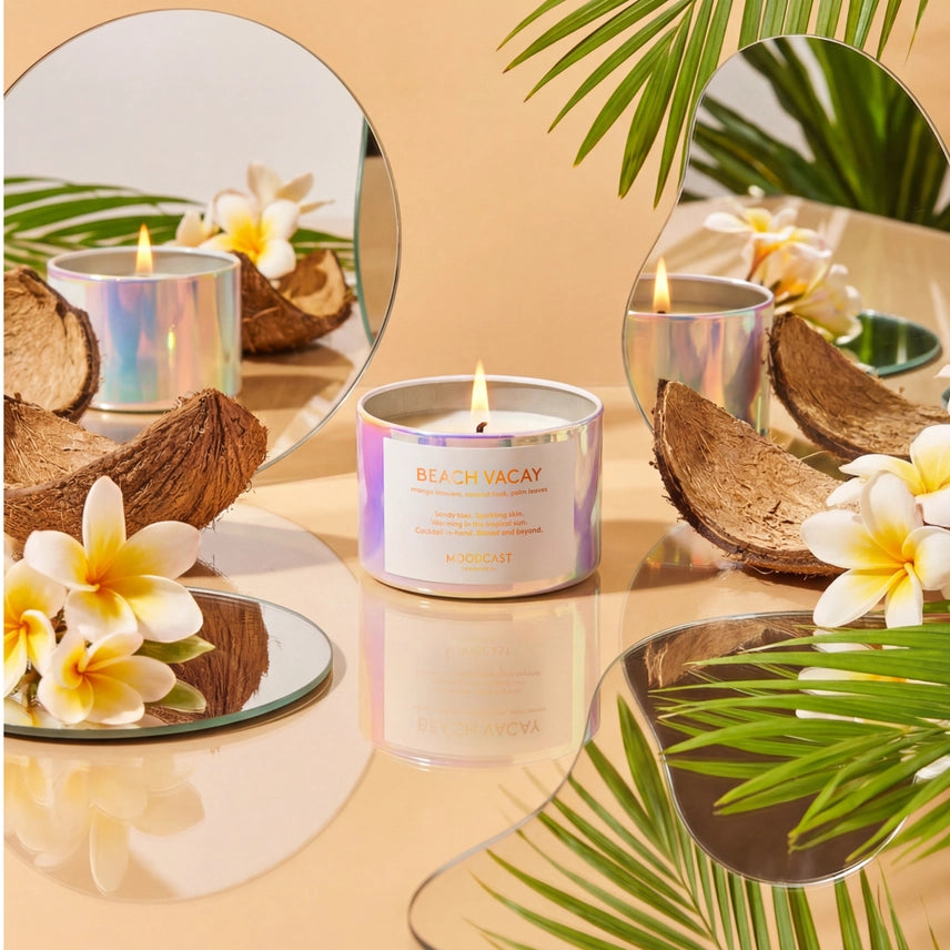 Beach Vacay - Coconut Wax Candle