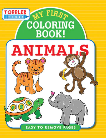 MY FIRST COLORING BOOK!