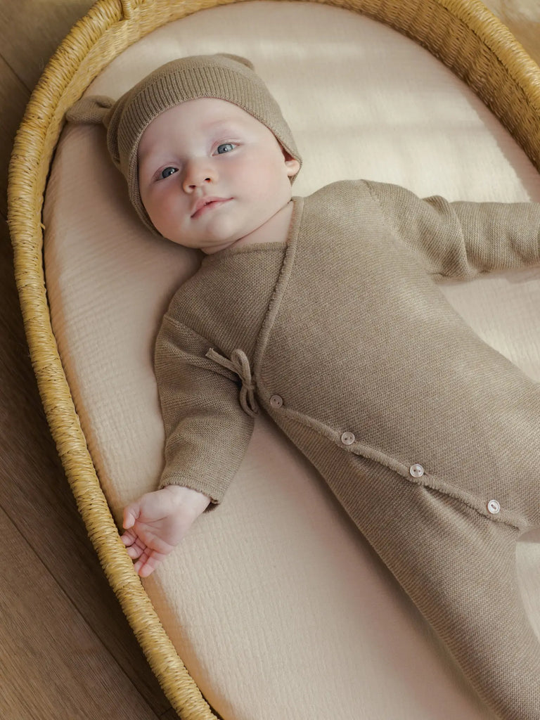 Wrap Knit Footie