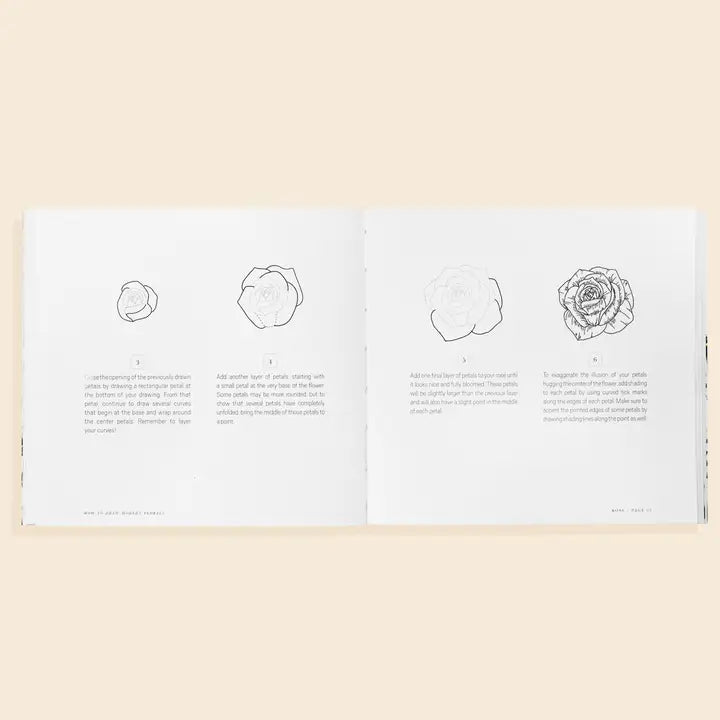 HOW TO DRAW MODERN FLORALS