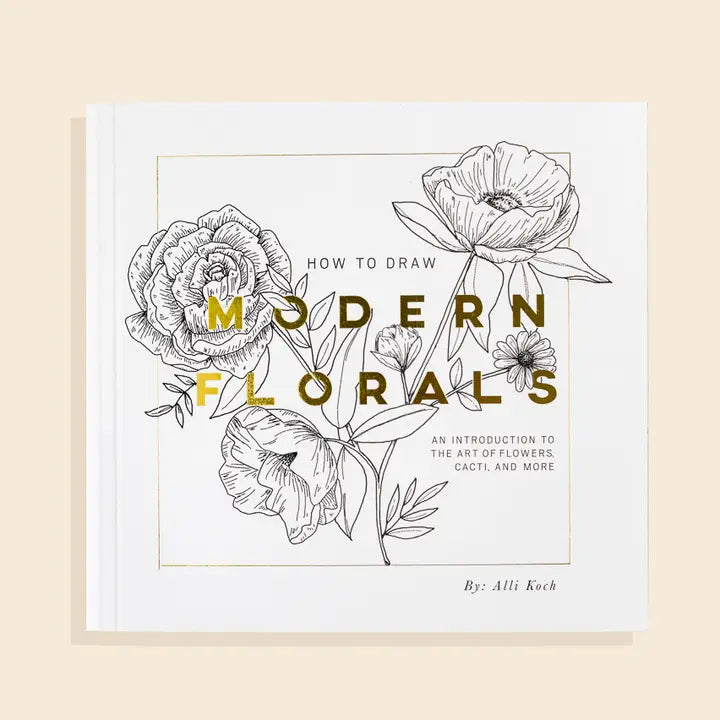 HOW TO DRAW MODERN FLORALS