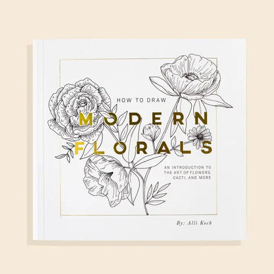 HOW TO DRAW MODERN FLORALS