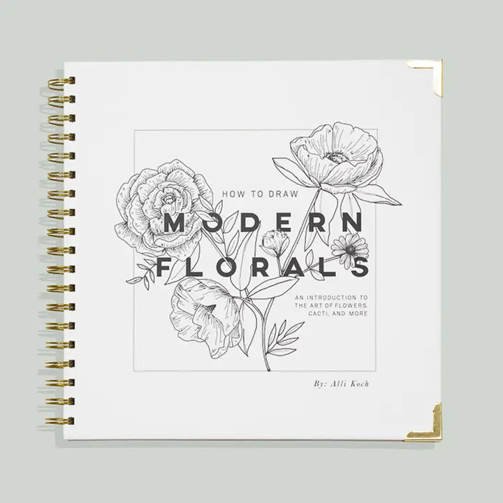HOW TO DRAW MODERN FLORALS