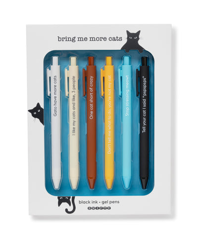 PEN SET - BRING ME MORE CATS