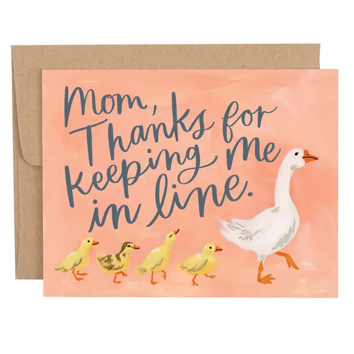 Mother's Day Ducks card