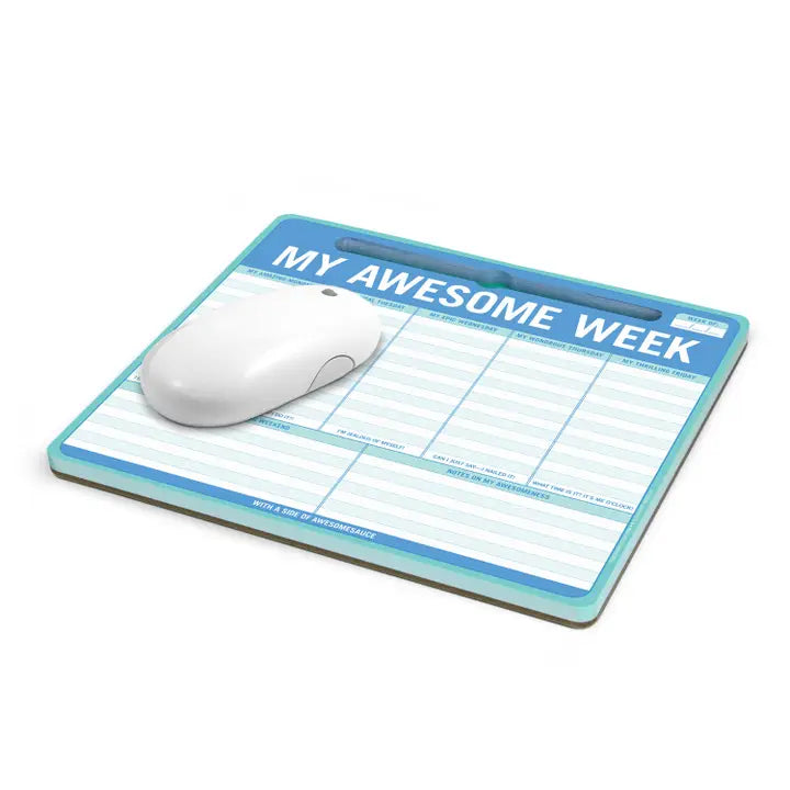 My Awesome Week Pen-To-Paper Mousepad