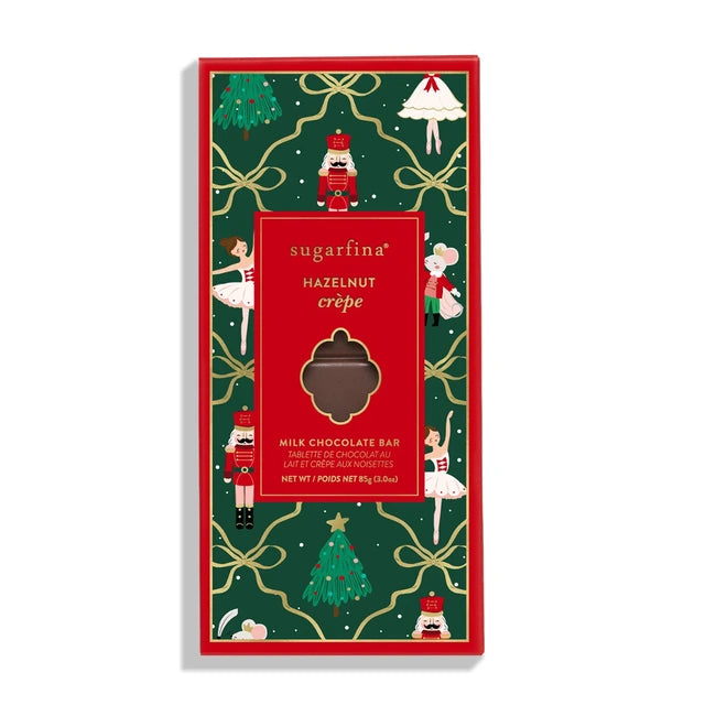 LA Ballet x Sugarfina Hazelnut Crepe Milk Chocolate Bar